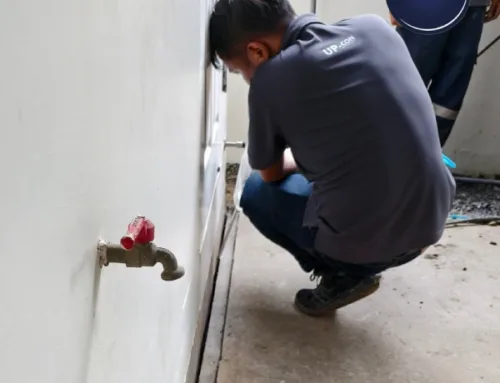 ปิดโพรงรอบบ้าน ด้วย PU Foam